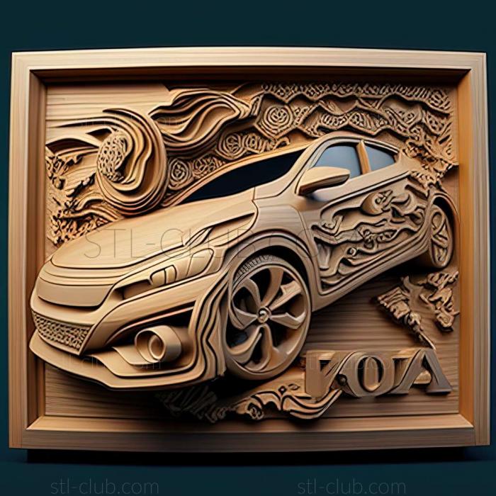 3D мадэль Honda CR Z (STL)